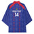 Custom Haiti Football Kimono Les Grenadiers Veve Vodou Blue - Wonder Print Shop