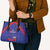Haiti Football Leather Bag Les Grenadiers Veve Vodou Blue - Wonder Print Shop