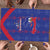 Haiti Football Puzzle Les Grenadiers Veve Vodou Blue - Wonder Print Shop