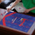 Haiti Football Puzzle Les Grenadiers Veve Vodou Blue - Wonder Print Shop