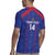 Custom Haiti Football Rugby Jersey Les Grenadiers Veve Vodou Blue - Wonder Print Shop