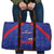 Haiti Football Travel Bag Les Grenadiers Veve Vodou Blue - Wonder Print Shop