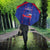 Haiti Football Umbrella Les Grenadiers Veve Vodou Blue - Wonder Print Shop