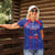 Custom Haiti Football Women Polo Shirt Les Grenadiers Veve Vodou Blue - Wonder Print Shop