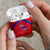 Haiti Football AirPods Case Les Grenadiers Veve Vodou Red - Wonder Print Shop