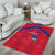 Haiti Football Area Rug Les Grenadiers Veve Vodou Red - Wonder Print Shop