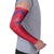 Custom Haiti Football Arm Sleeves Les Grenadiers Veve Vodou Red - Wonder Print Shop