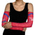 Custom Haiti Football Arm Sleeves Les Grenadiers Veve Vodou Red - Wonder Print Shop