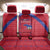 Haiti Football Back Car Seat Cover Les Grenadiers Veve Vodou Red - Wonder Print Shop