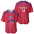 Custom Haiti Football Baseball Jersey Les Grenadiers Veve Vodou Red - Wonder Print Shop