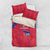 Haiti Football Bedding Set Les Grenadiers Veve Vodou Red - Wonder Print Shop