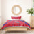 Haiti Football Bedding Set Les Grenadiers Veve Vodou Red - Wonder Print Shop