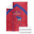 Haiti Football Blanket Les Grenadiers Veve Vodou Red - Wonder Print Shop
