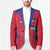 Custom Haiti Football Blazer Les Grenadiers Veve Vodou Red - Wonder Print Shop