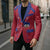 Custom Haiti Football Blazer Les Grenadiers Veve Vodou Red - Wonder Print Shop