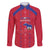 Custom Haiti Football Family Matching Short Sleeve Bodycon Dress and Hawaiian Shirt Les Grenadiers Veve Vodou Red - Wonder Print Shop