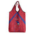 Haiti Football Grocery Bag Les Grenadiers Veve Vodou Red - Wonder Print Shop