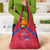 Haiti Football Grocery Bag Les Grenadiers Veve Vodou Red - Wonder Print Shop