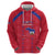 Custom Haiti Football Hoodie Les Grenadiers Veve Vodou Red - Wonder Print Shop
