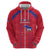 Custom Haiti Football Hoodie Les Grenadiers Veve Vodou Red - Wonder Print Shop