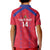 Custom Haiti Football Kid Polo Shirt Les Grenadiers Veve Vodou Red - Wonder Print Shop