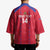 Custom Haiti Football Kimono Les Grenadiers Veve Vodou Red - Wonder Print Shop