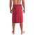 Custom Haiti Football Lavalava Les Grenadiers Veve Vodou Red - Wonder Print Shop