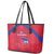Haiti Football Leather Tote Bag Les Grenadiers Veve Vodou Red - Wonder Print Shop