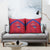 Haiti Football Pillow Cover Les Grenadiers Veve Vodou Red - Wonder Print Shop