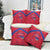 Haiti Football Pillow Cover Les Grenadiers Veve Vodou Red - Wonder Print Shop