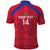 Custom Haiti Football Polo Shirt Les Grenadiers Veve Vodou Red - Wonder Print Shop