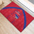 Haiti Football Rubber Doormat Les Grenadiers Veve Vodou Red - Wonder Print Shop