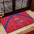 Haiti Football Rubber Doormat Les Grenadiers Veve Vodou Red - Wonder Print Shop