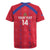 Custom Haiti Football Rugby Jersey Les Grenadiers Veve Vodou Red - Wonder Print Shop