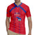 Custom Haiti Football Rugby Jersey Les Grenadiers Veve Vodou Red - Wonder Print Shop