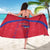 Haiti Football Sarong Les Grenadiers Veve Vodou Red - Wonder Print Shop