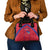Haiti Football Shoulder Handbag Les Grenadiers Veve Vodou Red - Wonder Print Shop