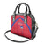 Haiti Football Shoulder Handbag Les Grenadiers Veve Vodou Red - Wonder Print Shop