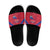 Haiti Football Slide Sandals Les Grenadiers Veve Vodou Red - Wonder Print Shop
