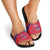 Haiti Football Slide Sandals Les Grenadiers Veve Vodou Red - Wonder Print Shop