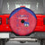 Haiti Football Spare Tire Cover Les Grenadiers Veve Vodou Red - Wonder Print Shop