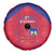 Haiti Football Spare Tire Cover Les Grenadiers Veve Vodou Red - Wonder Print Shop
