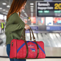 Haiti Football Travel Bag Les Grenadiers Veve Vodou Red - Wonder Print Shop