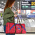 Haiti Football Travel Bag Les Grenadiers Veve Vodou Red - Wonder Print Shop