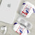 Haiti Football AirPods Case Les Grenadiers Veve Vodou White - Wonder Print Shop