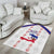 Haiti Football Area Rug Les Grenadiers Veve Vodou White - Wonder Print Shop