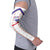 Custom Haiti Football Arm Sleeves Les Grenadiers Veve Vodou White - Wonder Print Shop
