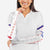 Custom Haiti Football Arm Sleeves Les Grenadiers Veve Vodou White - Wonder Print Shop
