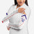 Custom Haiti Football Arm Sleeves Les Grenadiers Veve Vodou White - Wonder Print Shop