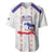Custom Haiti Football Baseball Jersey Les Grenadiers Veve Vodou White - Wonder Print Shop
